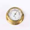 Skeppsklocka, barometer, bl a Vedette, diameter 18 cm