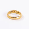 Ringar, 5 st, 23k guld, vikt 29,8 gram