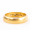 Ringar, 5 st, 23k guld, vikt 29,8 gram