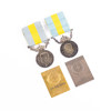 Medaljer, plaketter, 4 st, silver, vikt 96 gram