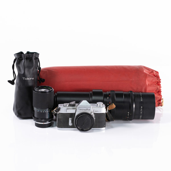 Systemkamera, Minolta, SR-1, 75-150 mm, 400 mm, 60-tal, Japan