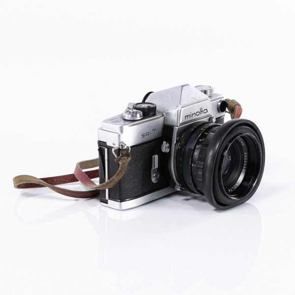 Systemkamera, Minota SR-7, 55 mm, 70-tal, Japan