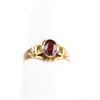 Berlock och ring, 18k guld, vikt 3,3 gram