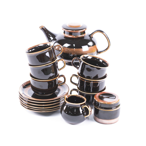 Carl-Harry Stålhane, teservis, 15 delar, "Viking", Rörstrand