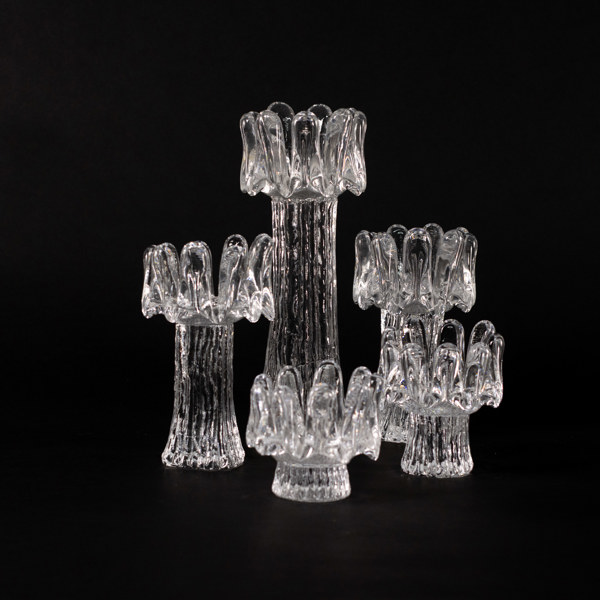 Göran Wärff, "Sunflower", 5 delar, Kosta, höjd 28 cm och mindre