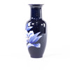 Vas & fat, 4 delar, koboltblå dekor, Japan