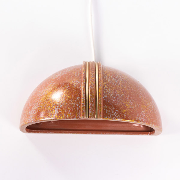 Vägglampa, keramik, Frankrike, bredd 21 cm