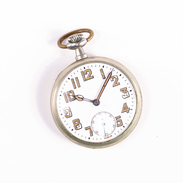 Fickur, 50 mm, nickel, tidigt 1900-tal