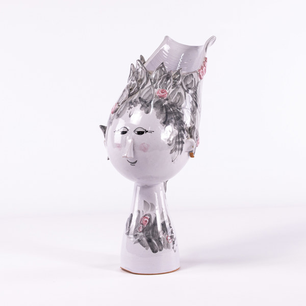 Björn Wiinblad, vas, fajans, signerad, höjd 40,5 cm