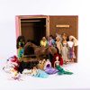 Barbie, 9 dockor och tillbehör, ca 1990-tal