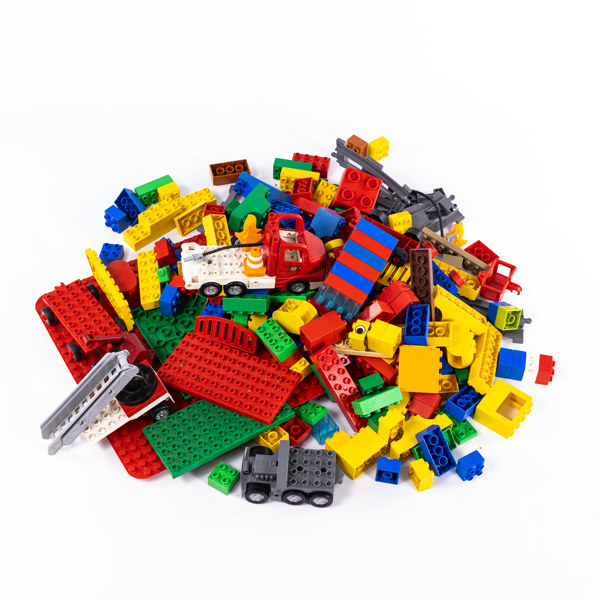 Duplo, ett parti, bl a tåg