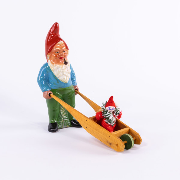 Tomte, terrakotta, Gräfenroda, höjd 24,5 cm