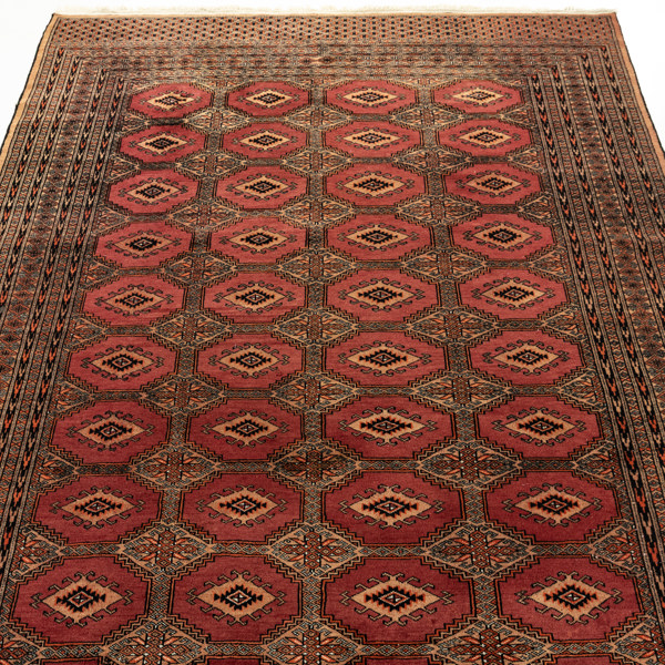 Orientmatta, handknuten, Bocchara, 266x183 cm