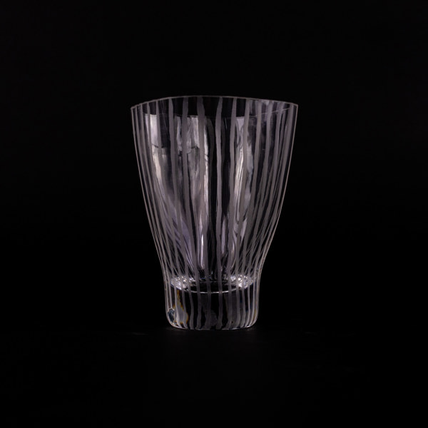 Ingeborg Lundin, vas, Orrefors expo, höjd 17 cm