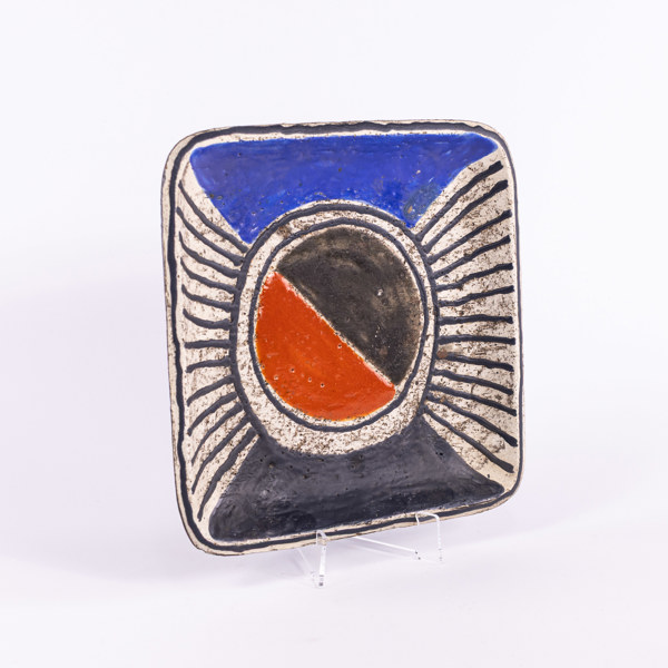 Mari Simmulson, fat, Upsala Ekeby, diameter 27 cm