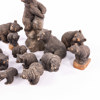 Figuriner, 18 st, björnar, Tilgmans, högsta 27 cm