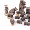 Figuriner, 18 st, björnar, Tilgmans, högsta 27 cm
