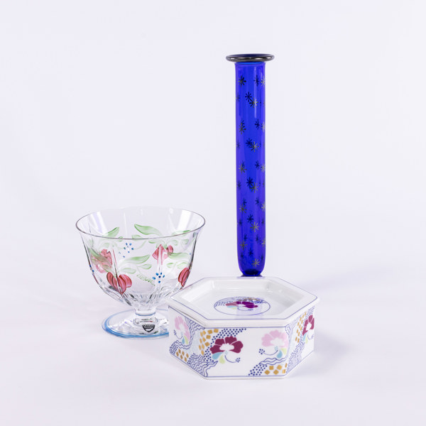 Skål, lockskål, vas, bl a Eva Englund, Annegrete Halling