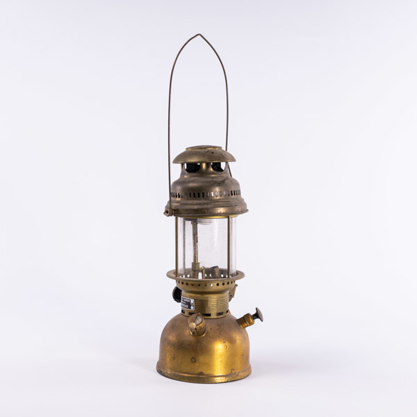 Stormlykta, mässing, 829/500CP, Santrax, höjd 40 cm