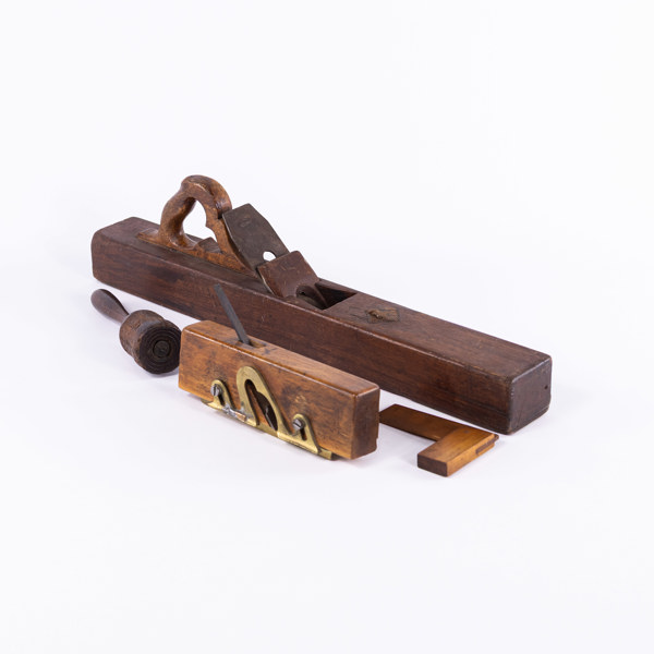 Äldre verktyg, hyvlar, 4 delar