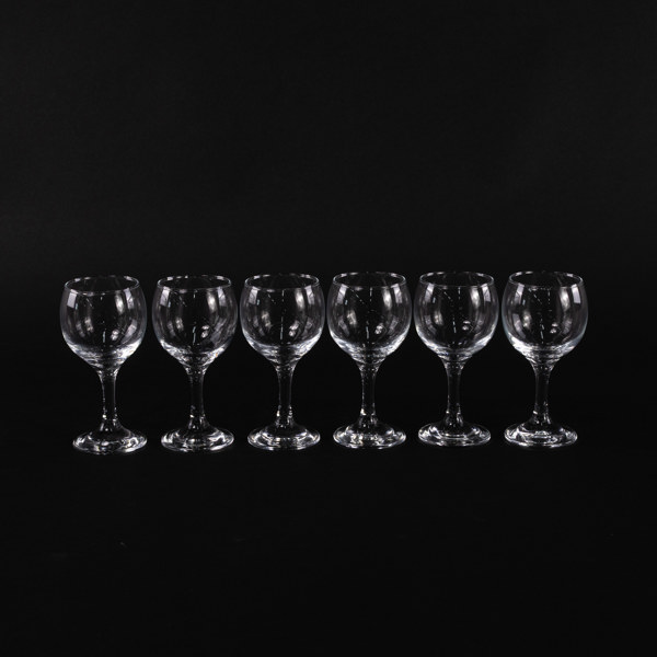 Vinglas, 6 st, höjd 15 cm