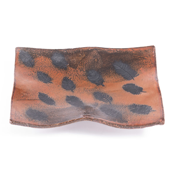 Birgitta K-Dotter Ohlsson, fat på fot, signerat, bredd 30 cm