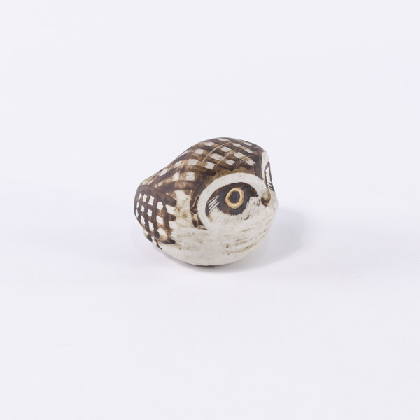 Ewald Lindahl, figurin, uggla, Gustavsberg