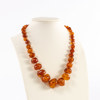 Collier, bärnsten, längd 62 cm