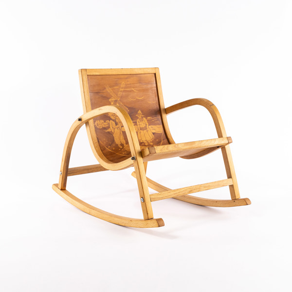 Gungstol, barnmodell, 1900-tal