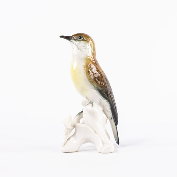 Figurin, fågel, Karl Ens, höjd 14 cm