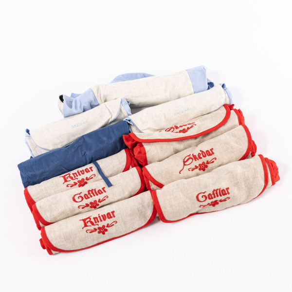 Bestickuppsättning, 119 delar, "Spets", nysilver