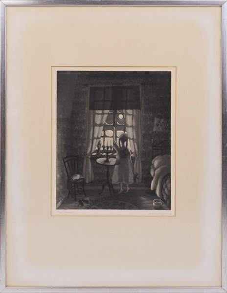 Christina Ringsberg, etsning, 81/100, 52x67 cm