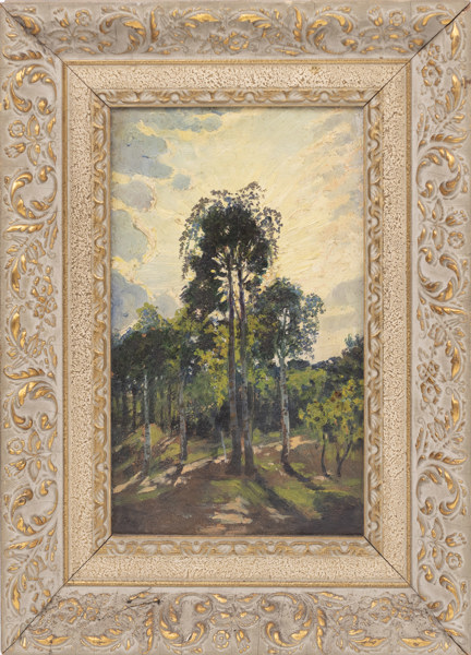 Franz Schreyer, olja på duk, signerad, 32x45 cm