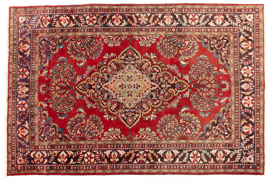 Orientmatta, handknuten, 343 x 230 cm