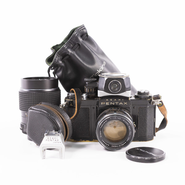 Systemkamera, Asahi Pentax SV, 2 st objektiv