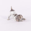 Figurin, hundvalp, Lladro, höjd 11 cm