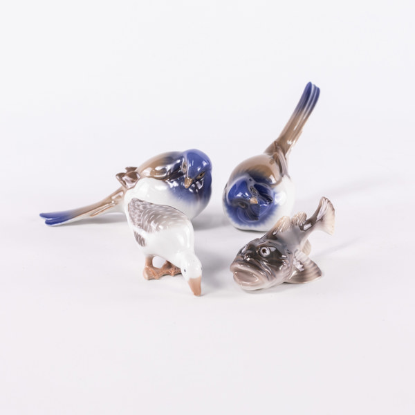 Figuriner, 4 st, 1633, 1635, 1902, 2144, B&G