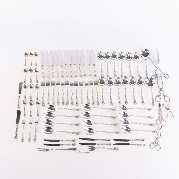 Bestick, 81 delar, mestadels Amsterdam, Nilsjohan