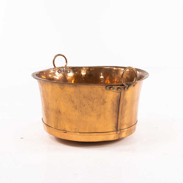 Koppargryta med hänklar, Ø 60 cm