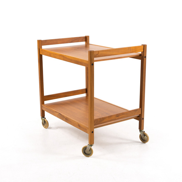 Yngvar Sandström, serveringsvagn, Seffle Möbelfabrik, längd 67 cm
