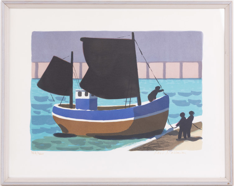 Lars Norrman, litografi, signerad, numrerad 322/360, 54 x 43 cm