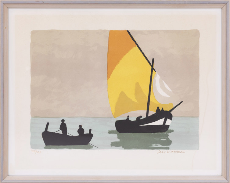 Lars Norrman, litografi, signerad, numrerad 320/360, 54 x 43 cm