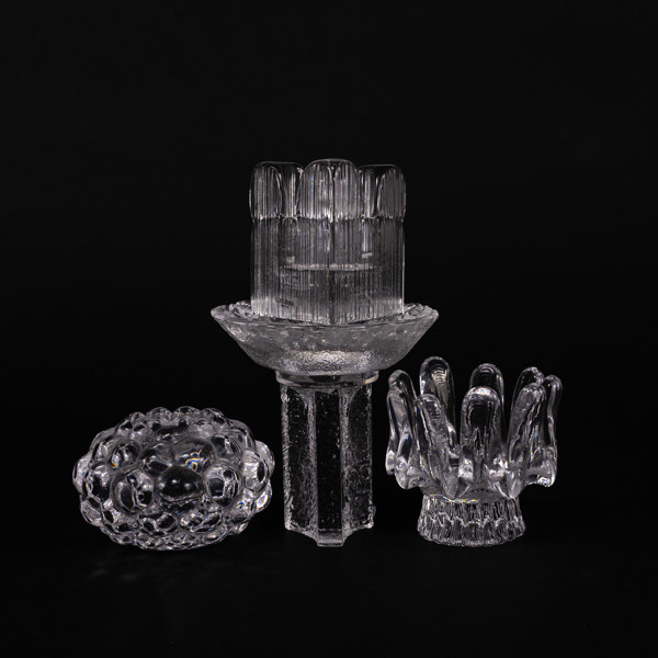 Ljuslyktor, 4 st, bl a "Sunflower", "Hallon"