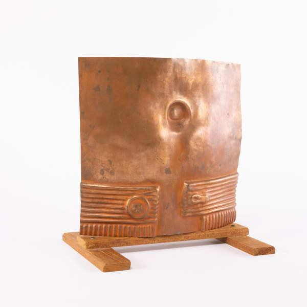 Rune Säll, relief, "Knäppt", 117/375, signerad, 18x20 cm