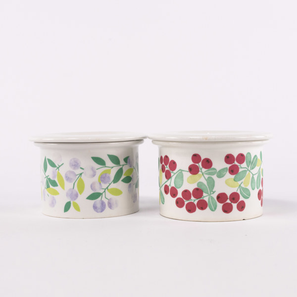 Raija Uosikkinen, syltburkar, 2 st, Arabia