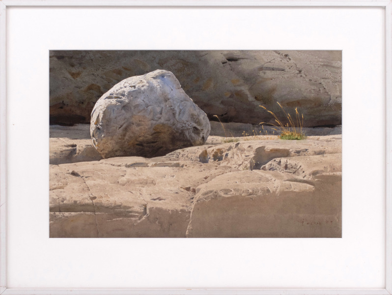 Stanislaw Zoladz, akvarell, signerad, 74x56 cm