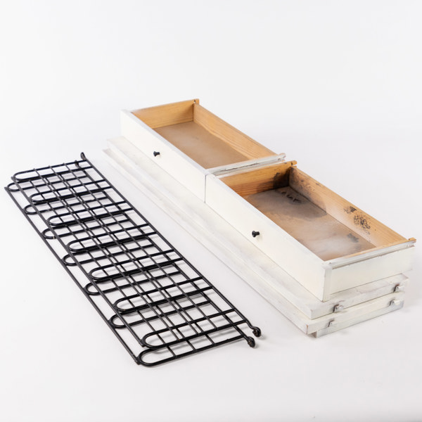 Stringhylla, bemålad, 50/60-tal