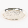Fat, sterlingsilver, diameter 20,5 cm, vikt 188,5 gram