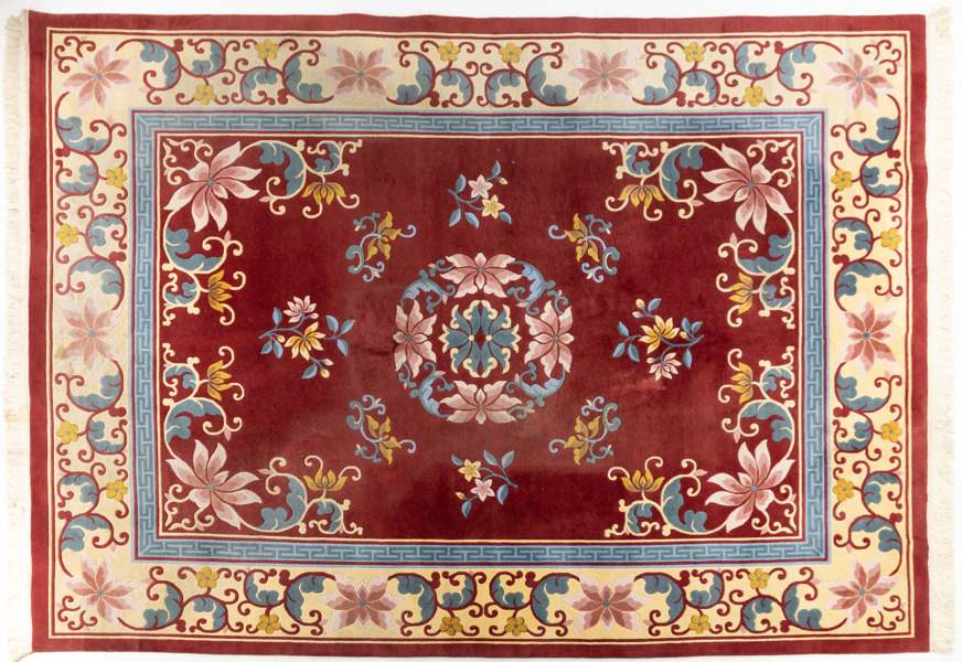 Orientmatta, Kinamatta, handknuten, 400x300 cm