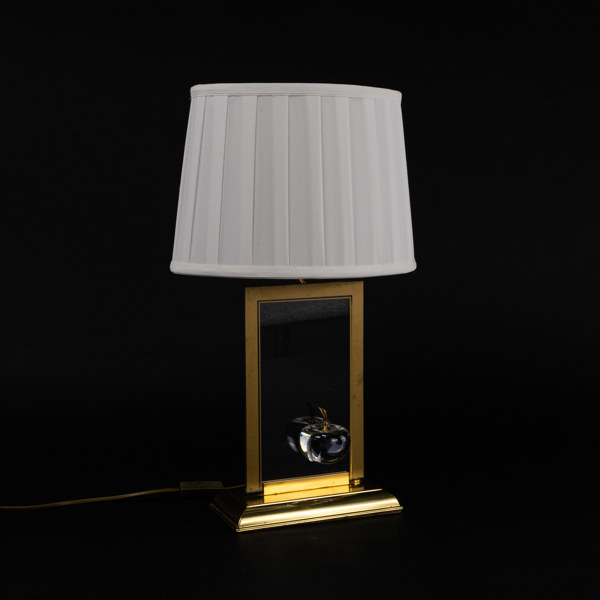 Bordslampa, "La Pomme", Le Dauphin, Frankrike, höjd 50 cm